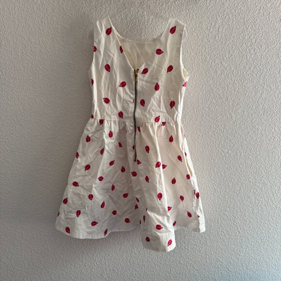 Kate Spade White dress with lady bugs - Picture 4 of 7